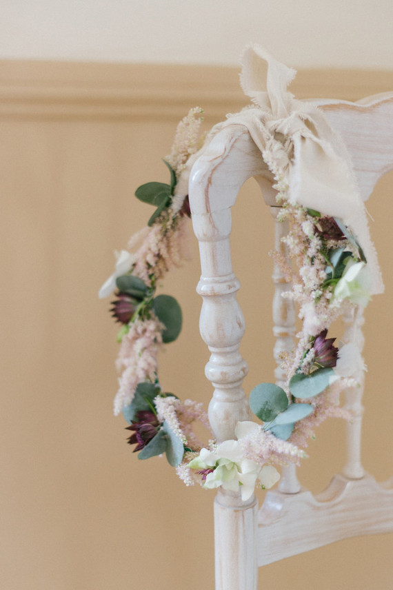 Bohemian floral crown