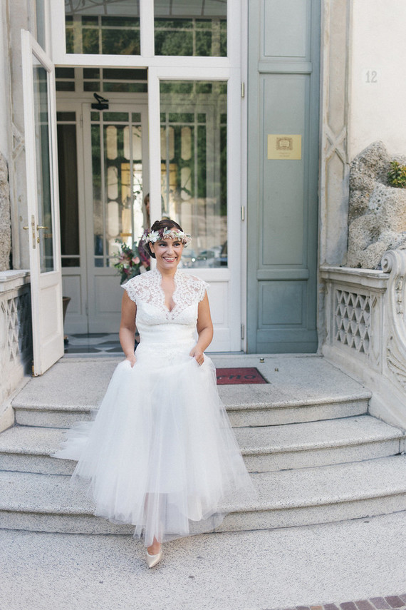 David Fielden wedding dress