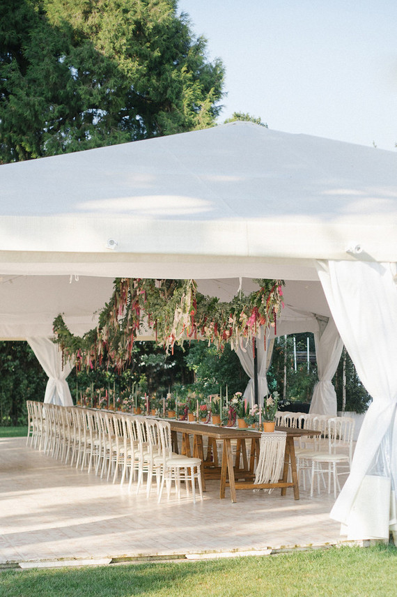 Bohemian reception space Inspiration