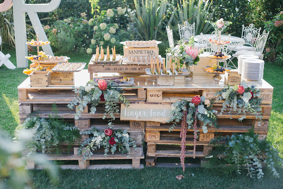 Fruit & cheese station