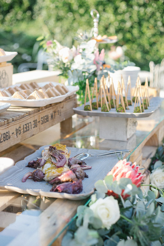 Fruit & cheese station