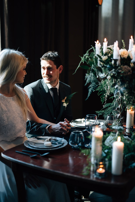 Moody lunar-inspired wedding inspiration