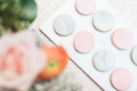 Tropical pink and gold wedding inspiration