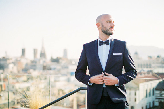 Modern groom