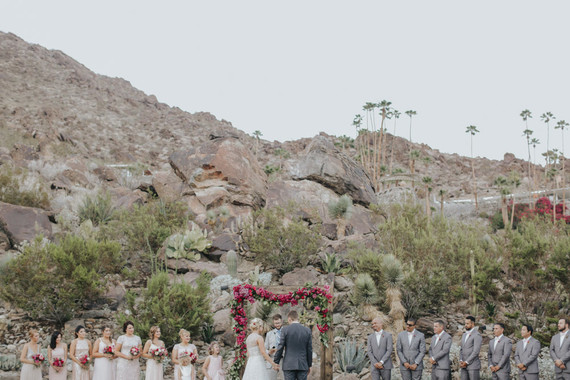 Modern Palm Springs wedding at Colony 29