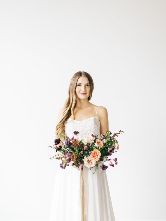 Organic bridal bouquet