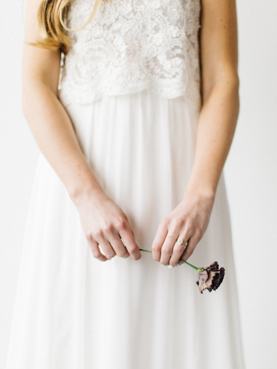 Organic bridal fashion