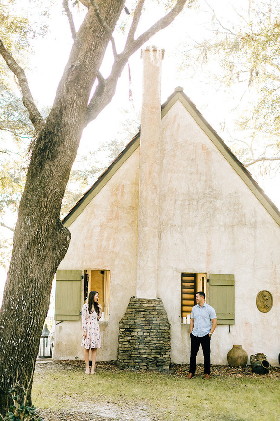 RiverOaks Charleston engagement shoot