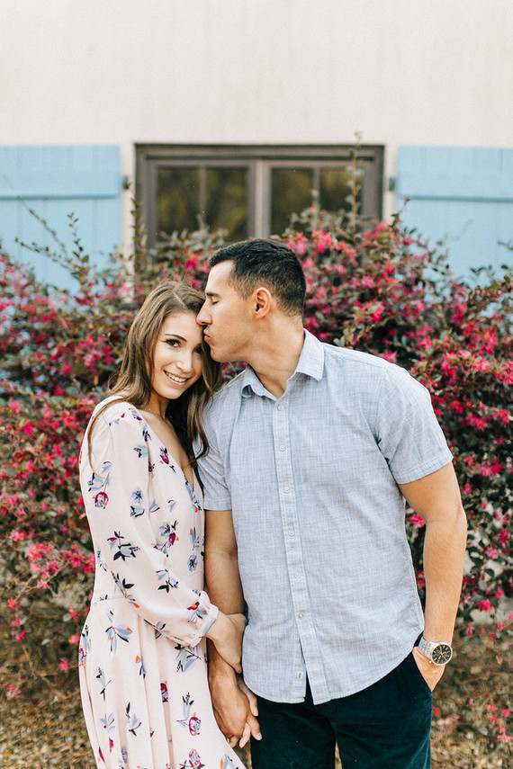 Sunset engagement photos