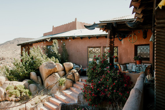 Desert wedding venue