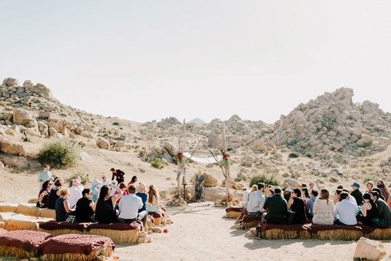 Desert wedding venue