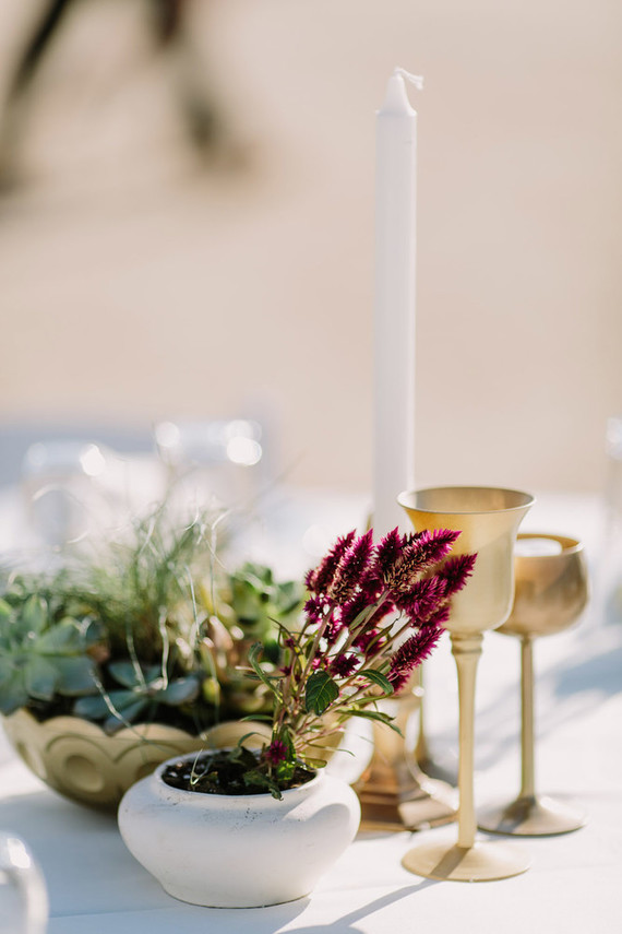 Bohemian wedding decor