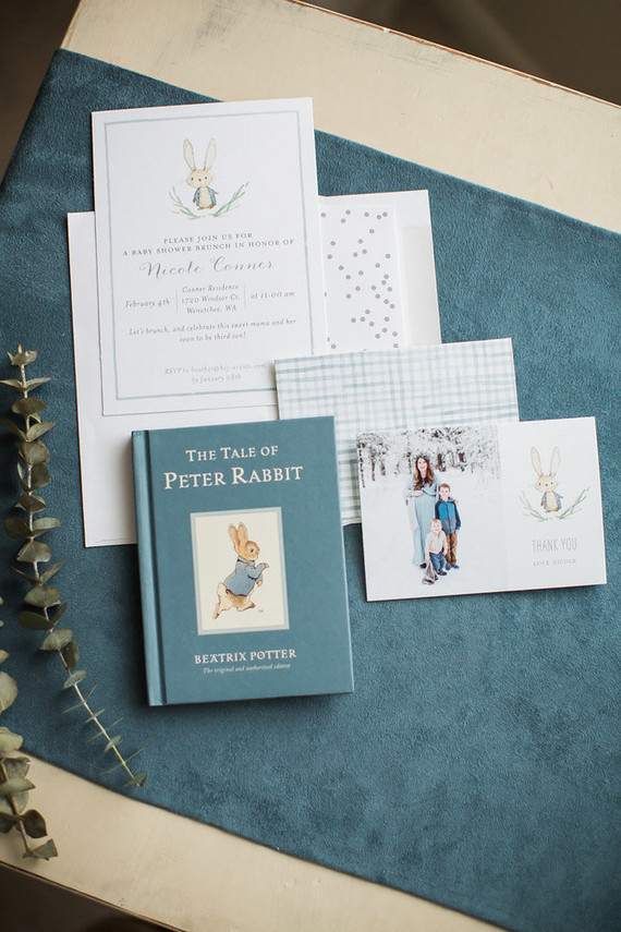 Peter Rabbit spring baby shower Inspiration
