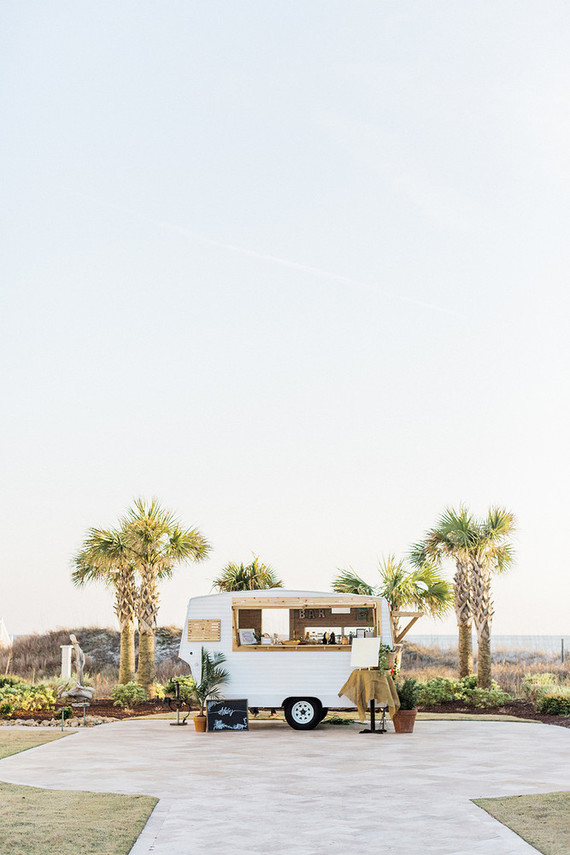 seaside glam baby shower