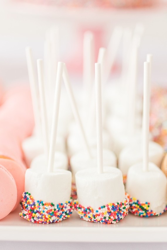 confetti girl's birthday party Inspiration