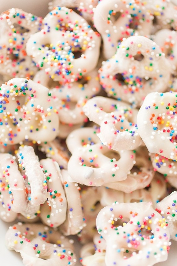 confetti pretzels Inspiration