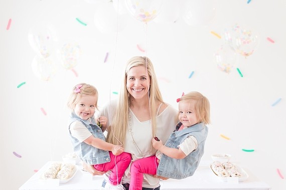 confetti girl's birthday party