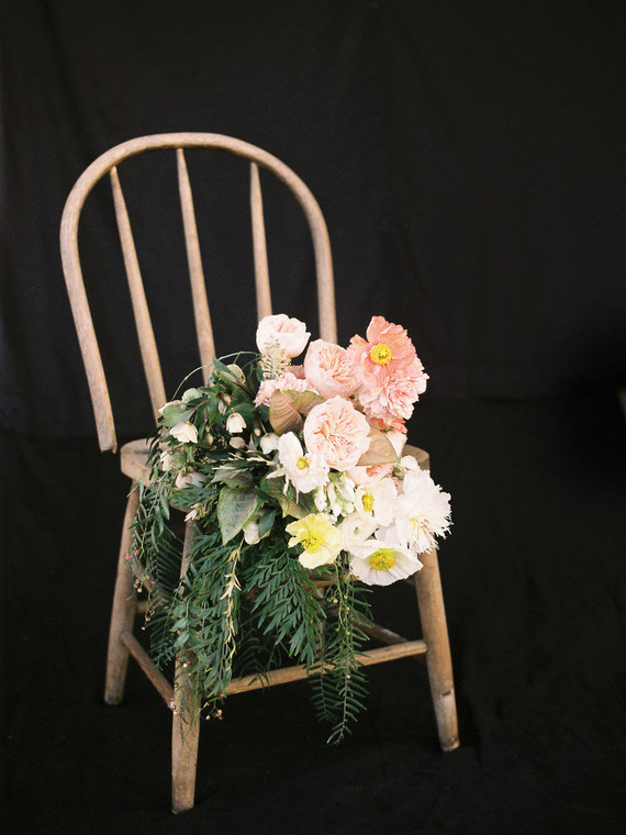 Spring bridal bouquet