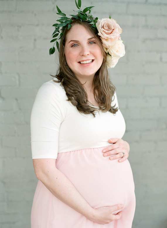 spring floral baby shower
