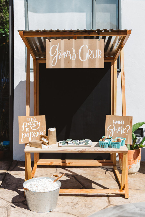 backyard movie party