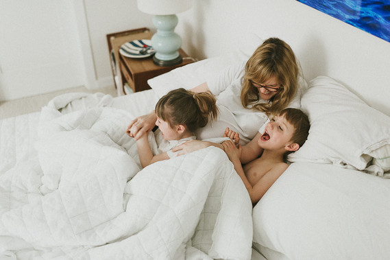 maternity photos with kids