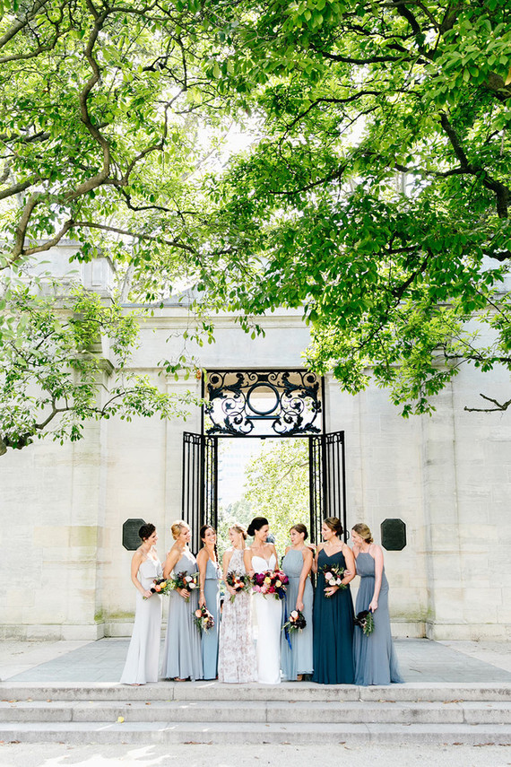 Bridal party portrait