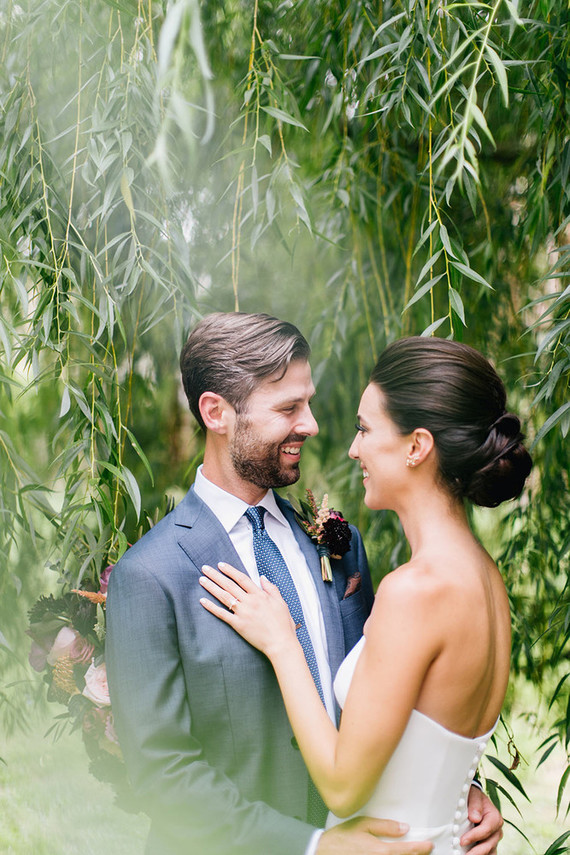 First look portrait