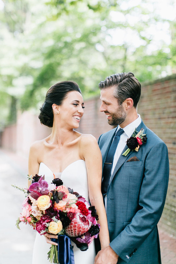 Bold and Beautiful Philadelphia Wedding