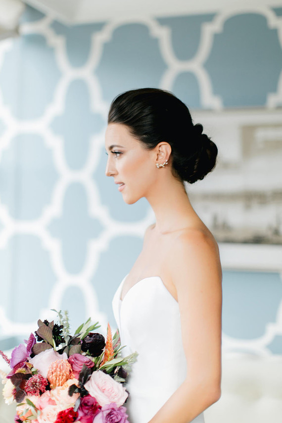 Suzanne Neville wedding dress