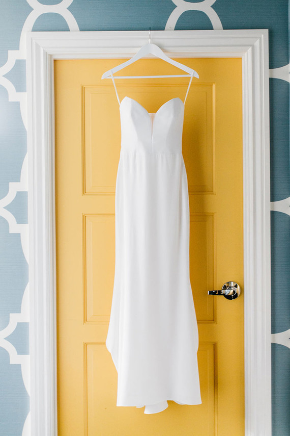 Suzanne Neville wedding dress