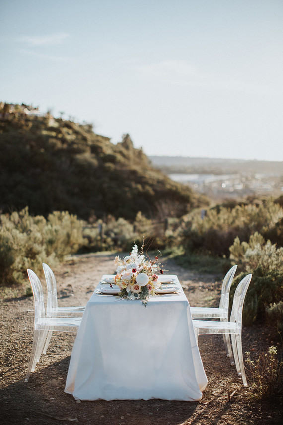 Spring tablescape