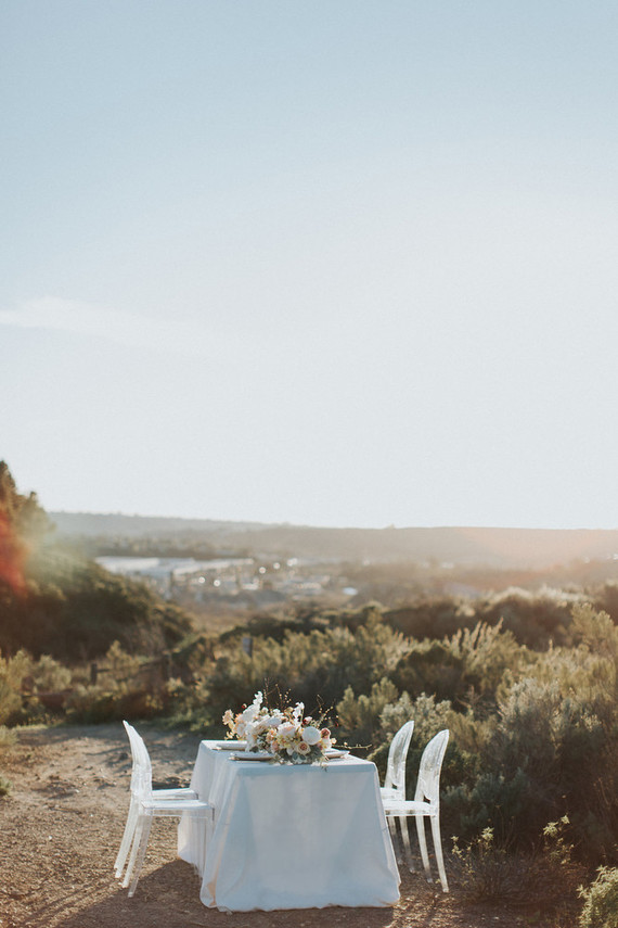 Spring tablescape