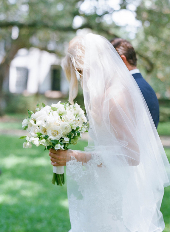 Green and white bouquet