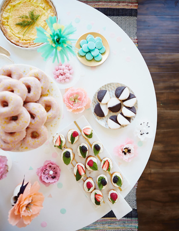 Motherâ€™s Day brunch with our 100 Layer Cake Hallmark Signature card line Wedding Inspiration