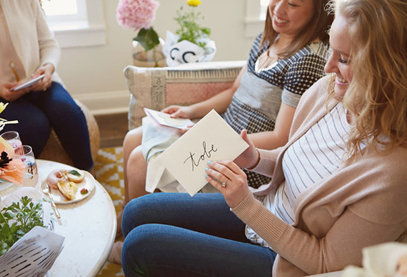 Motherâ€™s Day brunch with our 100 Layer Cake Hallmark Signature card line Wedding Inspiration