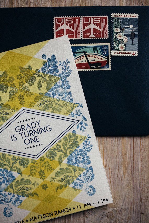 Laid back western birthday party