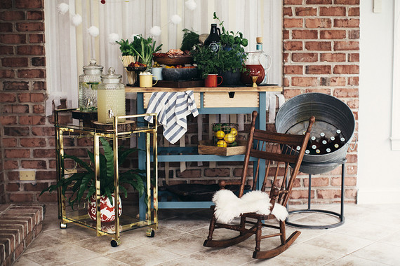 Laid back western birthday party