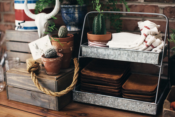 Laid back western birthday party