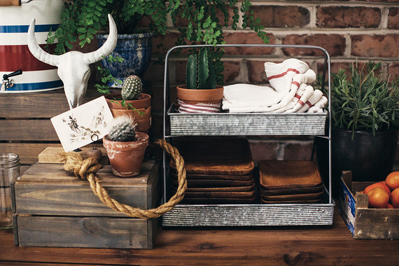 Laid back western birthday party