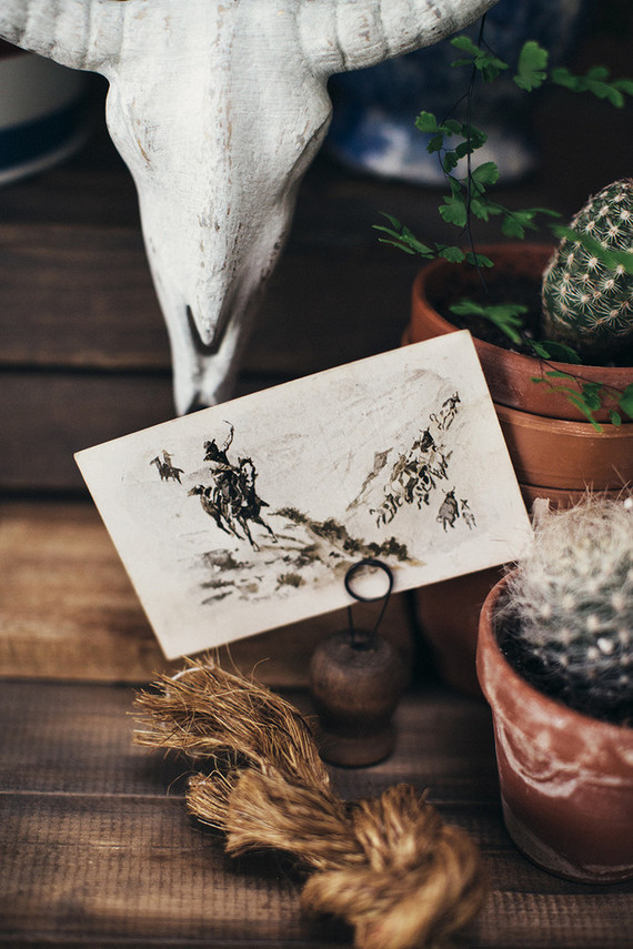 Laid back western birthday party