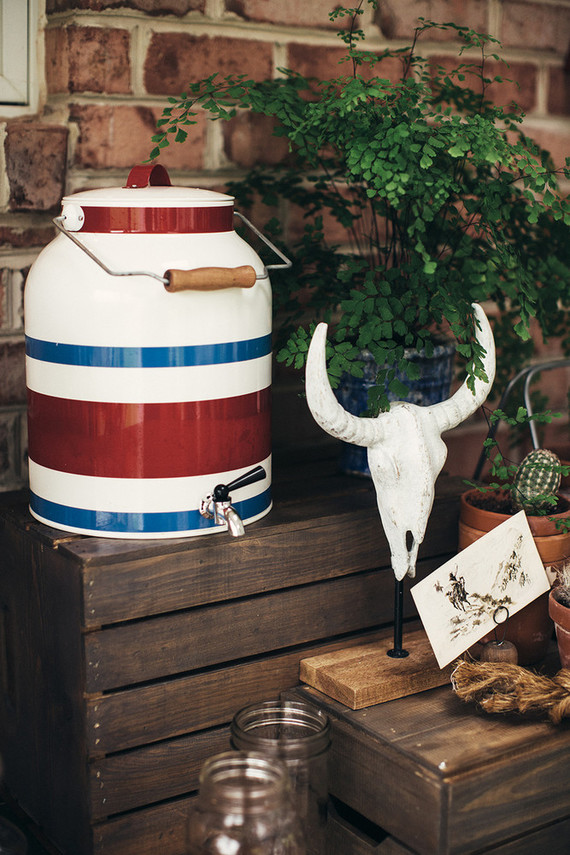 Laid back western birthday party