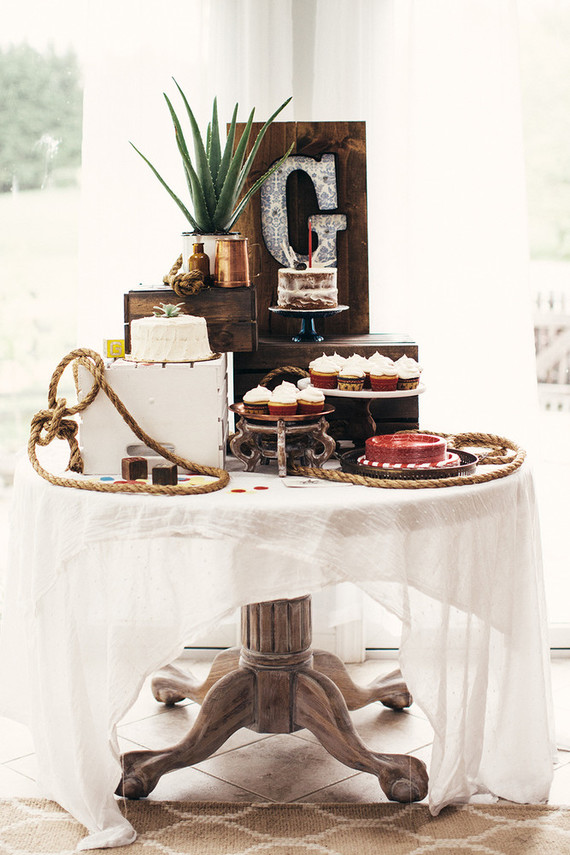 Laid back western birthday party