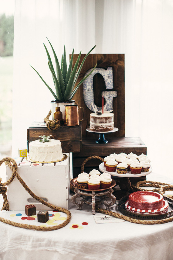 Laid back western birthday party