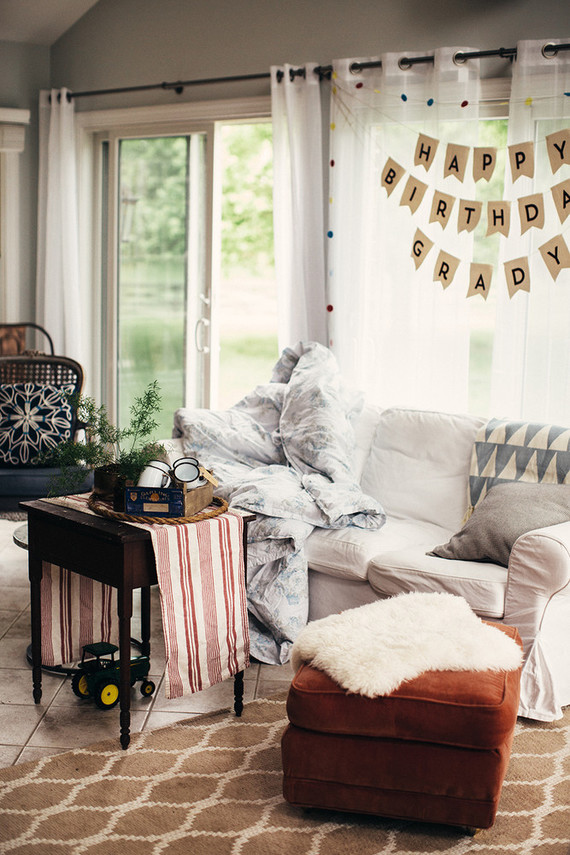 Laid back western birthday party