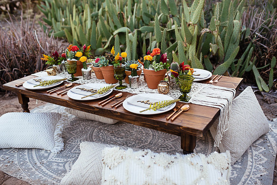 Southwest boho party ideas