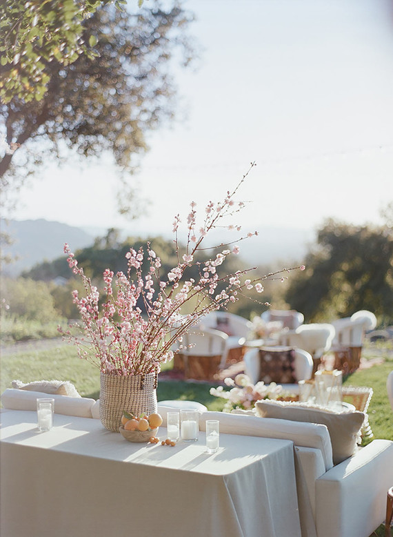 Outdoor party decor