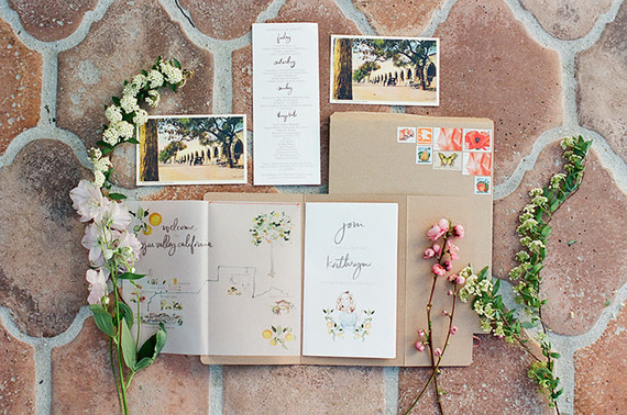 Welcome stationery