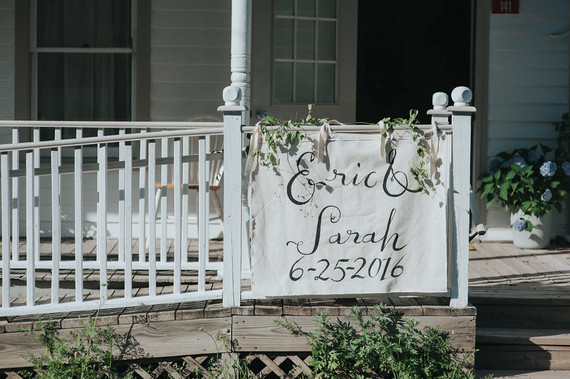 Wedding signage
