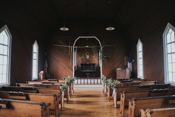 Catskills wedding ceremony