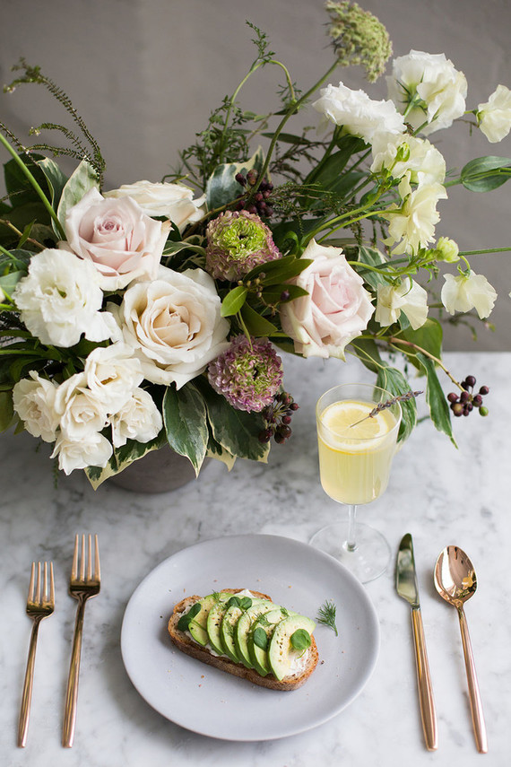 Spring place setting